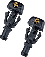 2 Pack Front Windshield Washer Nozzles Kit Compatible with Ford 2004-2014 F150 E150 E250 E350 Flex T
