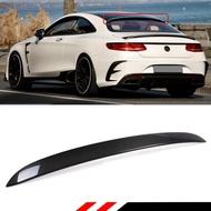 VIP Carbon Fiber Rear Window Roof Spoiler Compatible for 2015-2019 Mercedes Benz S550 S63 S65 AMG 2 