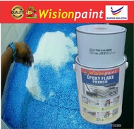 5L WISION FLAKE PRIMER GREY Wp ( WITH HARDENER ) 5L / FOR FLAKE COLOUR EPOXY / BASE Coating / Wisionpaint