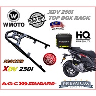 WMOTO XDV 250I SCOOTER TOP BOX RACK TAIL RACK MONORACK HEAVY DUTY TOP QUALITY