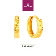 HABIB 999/24K Yellow Gold Earrings 9GE00091124