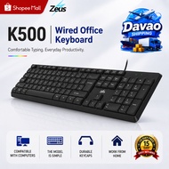 Zeus K500 ( SimpliCity ) Computer Keyboard For Office / Gaming ( Online Exclusive Edition ) K-500