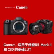 Gamut-Suitable for Canon C80 and R5 Mark II Basic Restoration BaseLUTs
