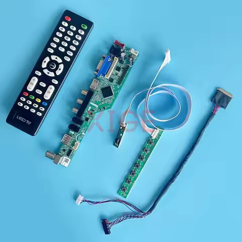 For B156XW02 B156XW03 B156XW04 LCD Controller Driver Board 15.6" 1366*768 Analog TV Laptop Screen LV