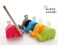 Singapore Cute elephant soft phone mobile movie stand base