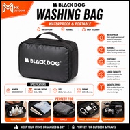 BLACKDOG Washing Bag Waterproof Double Layer Hanging Toiletry Bag For Women Travel Business Trip Lug