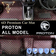 [ PROTON SUV MPV + SAGA / S70 ] VIP 6D Car Carpet For PROTON SAGA ISWARA LMST SAGA BLM FLX SV FL SE 