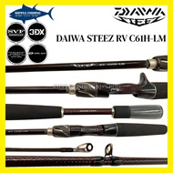 2025 DAIWA STEEZ RV C61H-LM BAITCASTING ROD
