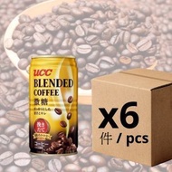 UCC [日本直送] 微糖咖啡 185g x 6