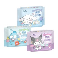 【ONEDER】三麗鷗酷洛米純水濕巾 人魚漢頓輕柔濕巾 大耳狗濕巾