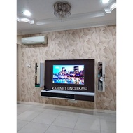TV cabinet wall mount / kabinet tv moden gantung maximum 65 inch tv (5104608458)