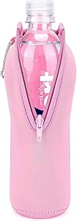 Linkidea Disposable Water Bottle Sleeve Compatible with Smartwater 16.9/20Fl Oz, Evian 16.9Fl Oz, In