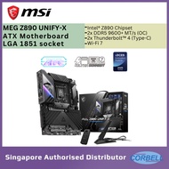 MSI MEG Z890 UNIFY-X ATX Motherboard LGA 1851 Socket | Z890 Chipset | 2X DDR5 9600+MHz | Ready for A