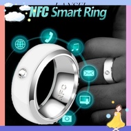 LA NFC Smart Ring, Stainless Steel Wearable Connect Finger Digital Ring, Creative Magic Wear Waterpr