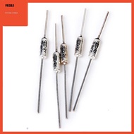 [Predolo] 5pcs 250V 10A 185 Electric Rice Cooker Temperature Fuse, Thermal Fuse