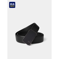 HLA/Hailan House Letter Gloss Belt 2026 New Style Automatic Buckle Alloy Buckle Business Commuter Be
