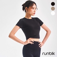 [RUNBLK] Mid-Fit Crop Sleeve