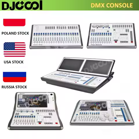 Tiger Titan Quartz DMX Controller Titan Quarz M1 i7 192 DMX Console Touch Wing Tiger Touch Pro TT Pl