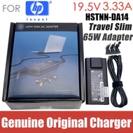 Original HSTNN-DA14 19.5V 3.33A 5V 1A Slim Travel AC adapter For HP 67776-003 693716-001 710412-001 