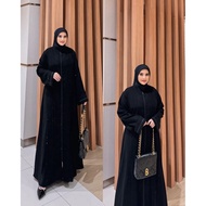 Gamis Abaya Turkey Humaira Jetblack Abaya Jetblack Latest Abaya Turkey Abaya Dubai Abaya Dress Abaya