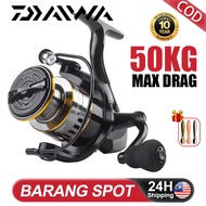 DAIWA Fishing Reel Spinning Reel Casting BC 5.2:1 Full Metal Spool Mesin Pancing Murah Braking Sea