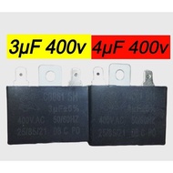 TS 1pc. SK Motor Running Capacitor Parts for Electric Fan 3uF 4uF 6uF 60Hz 400V AC Motors CBB61 SH