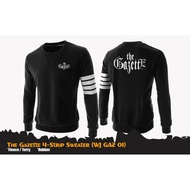 The Gazette 4 Strips Crewneck Sweater WJ GAZ 01