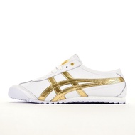 Asics Onitsuka Tiger/Onitsuka Tiger Mexico 66 Platinum Couple All-Match Unique Anti-Slip Sports Runn