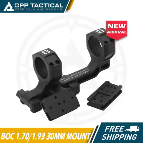 30mm Tube Airsoft Wargame Hunting Tactical C1 Modular Riflescope Mount 1.70/1.93inch with Offset Mou