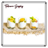 (TablewareSupply)60ml Dessert Glass Dessert Cup Shot Glass Espresso Shot Glass Small Sauce Cup Liquo