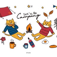 Let's go camping | A4海報