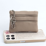 card holder wallet card holder Beg kecil, beg kulit lembut, fesyen wanita, dompet duit syiling kecil