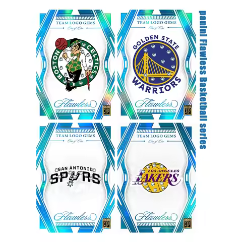Panini Flawless Basketball Series Diy Homemade NBA Lakers Golden State Warriors San Antonio Spurs te