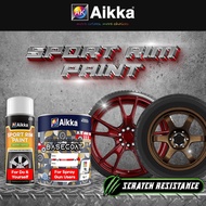 【SPORT RIM BLUE 𝟏】Aikka Sport RIM Colour Aerosol Spray 400ml Wheel Paint Scratch-Resistant Coating A