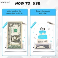 Mang 25/50pcs Money Card Holder With Sticker Plastic Dome Lip Balm Waterproof Clear Cash Pouch DIY Gift for Graduation Christmas SG