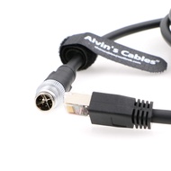 Alvin's Cables Ethernet Cable for Cognex in Sight 8200 8400 Series CCB-84901-2001-05 M12 8 Position 