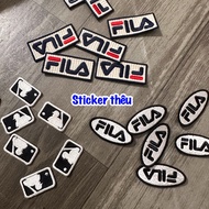 Fila Embroidered Ironing Sticker - Mlb Fashion Patches