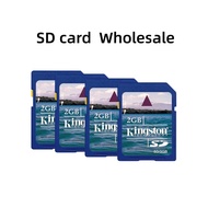Kingston 2GB SD Wolesale 20pcs 10pcs 5pcs 2GB Standard SD Card camera memory card With Protective Ca