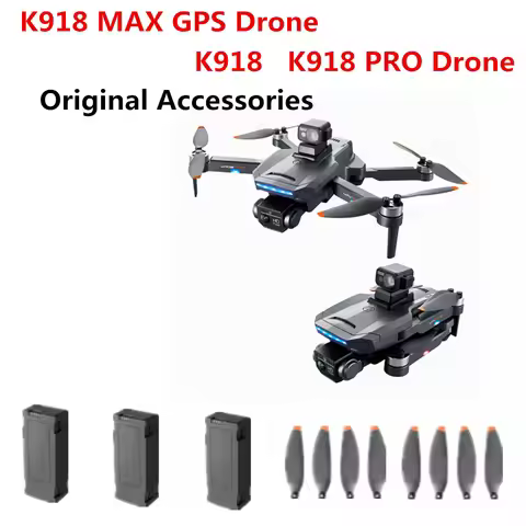 K918 MAX Drone Battery 7.4V 3000mAh Propeller Maple Leaf KK918 PRO Drone Accessories