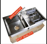 Bak cuci piring stainless 8245 model ONAN / Kitchen Sink Stainless 8245 body only / Wastafel cuci 2 