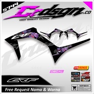 // CRF 150L semifull Motorcycle Striping Accessories, Gengar Motif Variations - CRF 150L Striping St