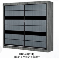 Almari Baju Almari Pakaian Wardrobe 8x8 kaki