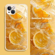 Mát mẻ mùa hè kính cường lực Ốp điện thoại cho OPPO a3x tìm X8 X8S Pro Ultra Plus sang trọng dưa hấu