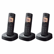 Panasonic KX-TGC313CX Cordless DECT Phone (Triple Pack) with Speakerphone | 1-year Local Warranty