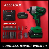 Impact wrench KELETOOL KE004 1/2 inch Cordless Truck Impact Wrench with Powerful 800NM Torque