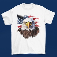 American Eagle T Shirt American Flag Patriot Veterans Day Independence Day