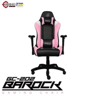 SIGNO E-SPORT GC-202 (BLACK-PINK) BAROCK Gaming Chair เก้าอี้เกมมิ่ง