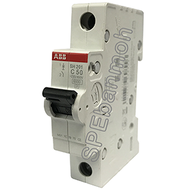 SH201-C50 เบรกเกอร์ 1P-50A ABB Circuit Breaker