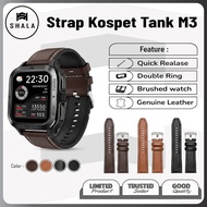 Leather Backpack Tank M3 Smartwatch - 22mm Universal Quick Release Vintage Leather Watch Strap - Rep