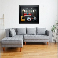 Music frame group band noah includes guitar